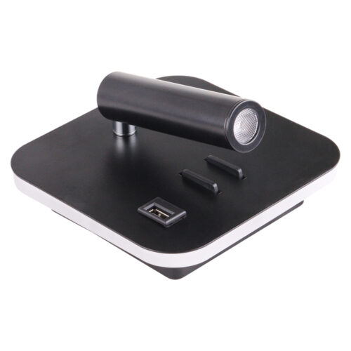 SPOT ON Leseleuchte mit USB Eckig - Image 8