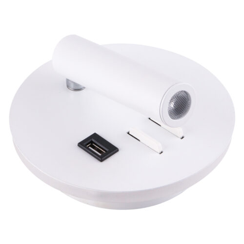 SPOT ON Leseleuchte mit USB Rund - Image 3